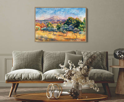 Montagne Sainte-Victoire (Paysage) by Renoir - Fine Art or Canvas Print I Heart Wall Art Australia