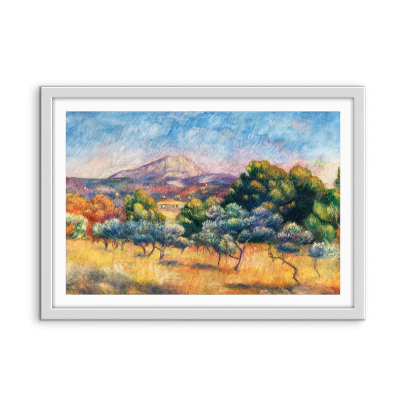 Montagne Sainte-Victoire (Paysage) by Renoir - Fine Art or Canvas Print I Heart Wall Art Australia