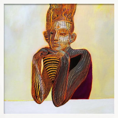 Mummy - Square Stretched Canvas, Poster or Fine Art Print I Heart Wall Art