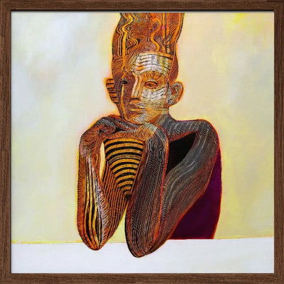 Mummy - Square Stretched Canvas, Poster or Fine Art Print I Heart Wall Art