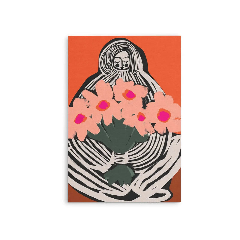 My Lovely Flowers by Treechild  - Stretched Canvas Print or Framed Fine Art Print - Artwork I Heart Wall Art Australia