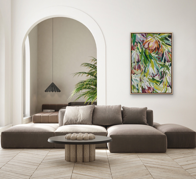 Down In The Wild Garden by Edie Fogarty - Australian Nature Canvas or Art Print