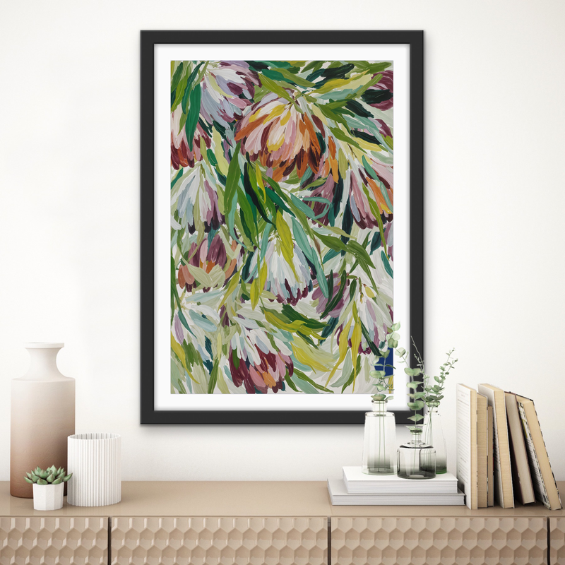 Down In The Wild Garden by Edie Fogarty - Australian Nature Canvas or Art Print