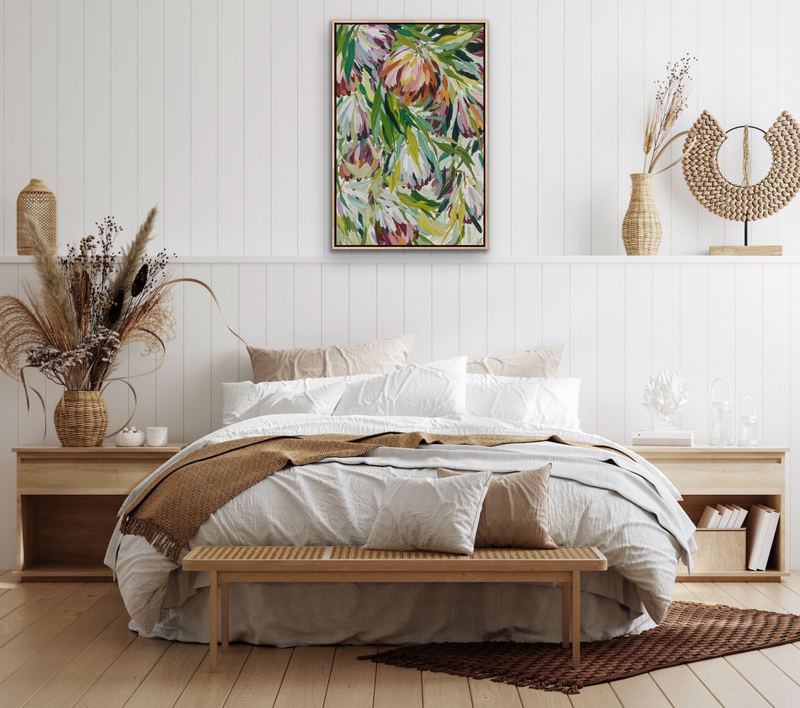 Down In The Wild Garden by Edie Fogarty - Australian Nature Canvas or Art Print