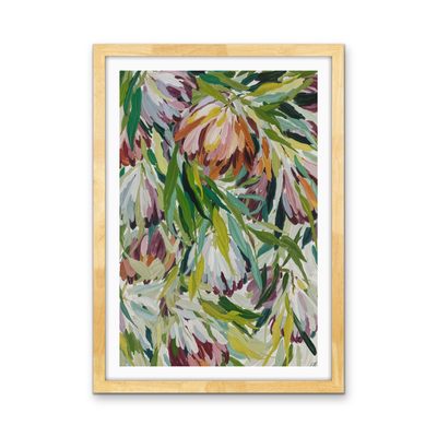 Down In The Wild Garden by Edie Fogarty - Australian Nature Canvas or Art Print