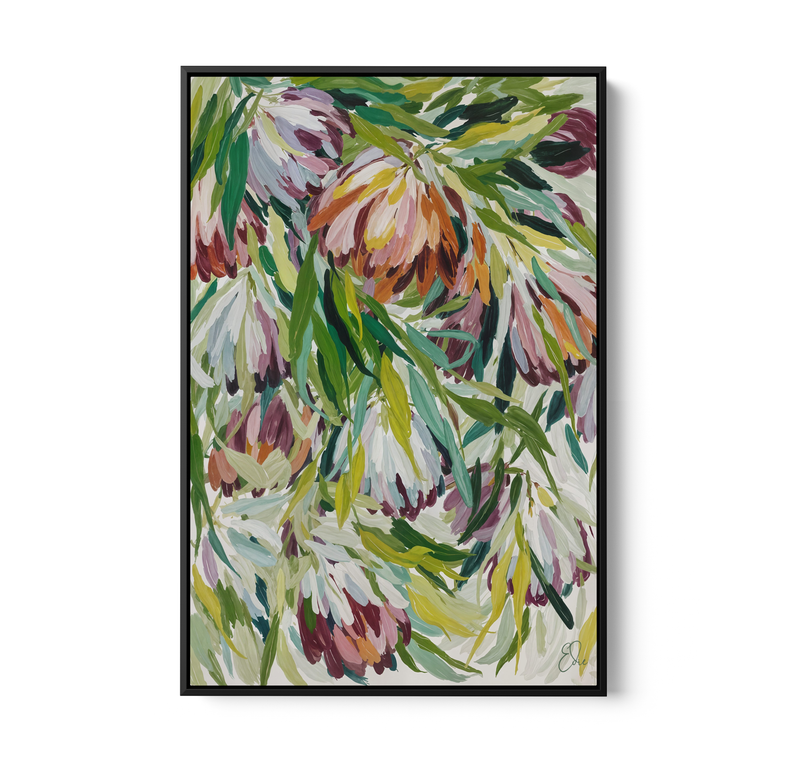 Down In The Wild Garden by Edie Fogarty - Australian Nature Canvas or Art Print