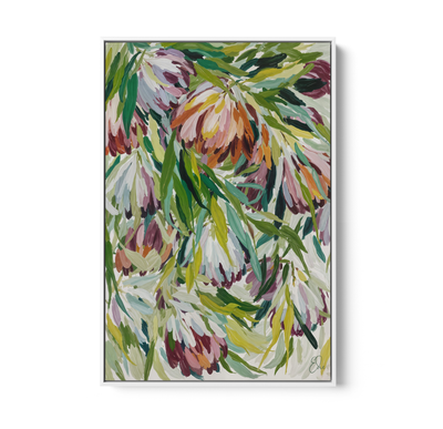 Down In The Wild Garden by Edie Fogarty - Australian Nature Canvas or Art Print