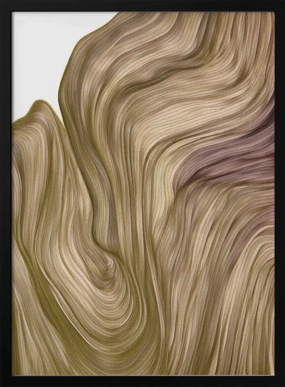 Nature line IV - Stretched Canvas, Poster or Fine Art Print I Heart Wall Art