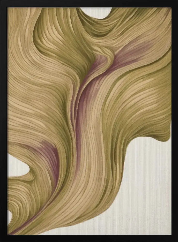 Nature line V - Stretched Canvas, Poster or Fine Art Print I Heart Wall Art