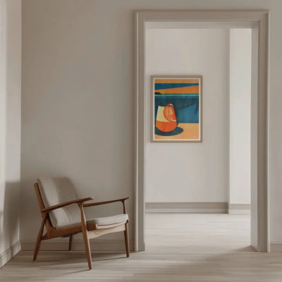 Negroni At Sunset - Stretched Canvas, Poster or Fine Art Print I Heart Wall Art