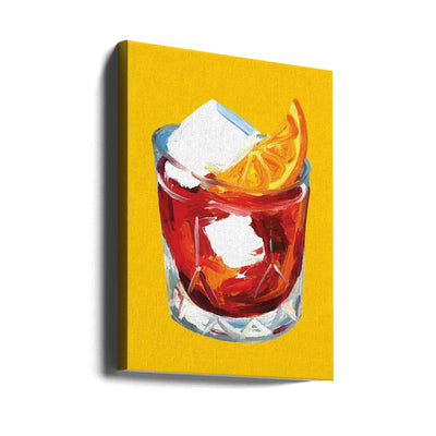 Negroni On Sunshine - Stretched Canvas, Poster or Fine Art Print I Heart Wall Art