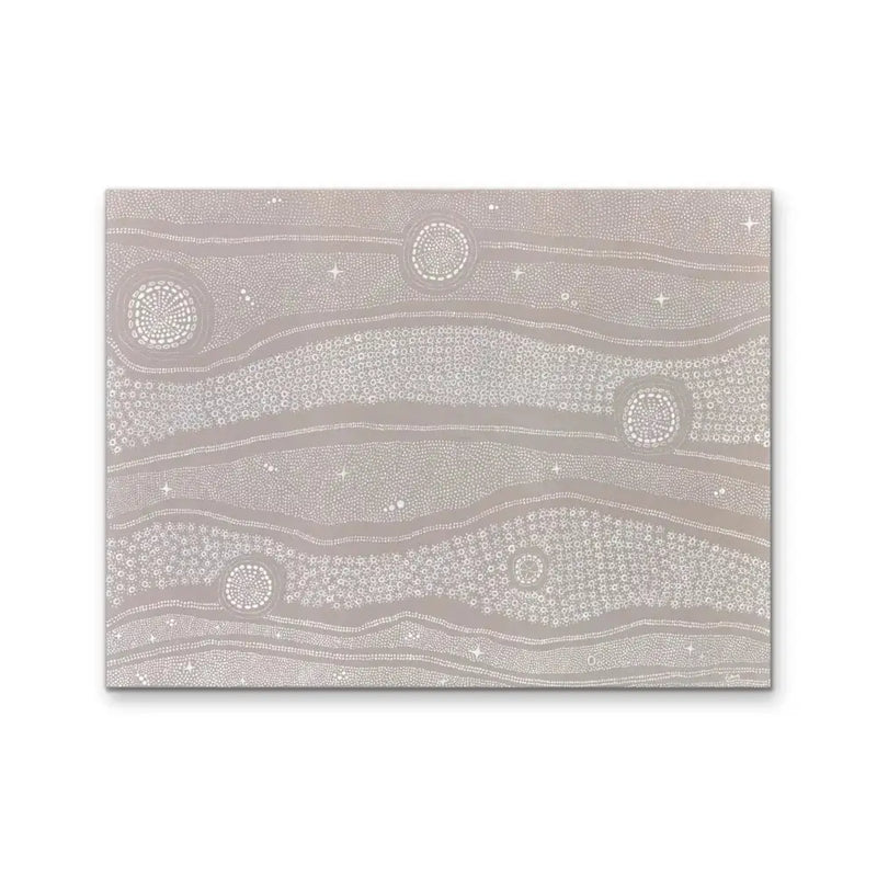 New Born Aboriginal Art Print by Holly Stowers - Canvas or Fine Art Print - Dot Painting I Heart Wall Art Australia 