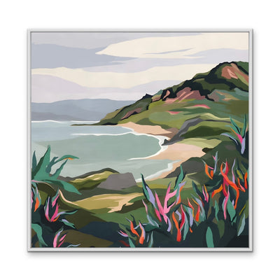 Across the Ditch- Blue Colourful Abstract Original Artwork Print