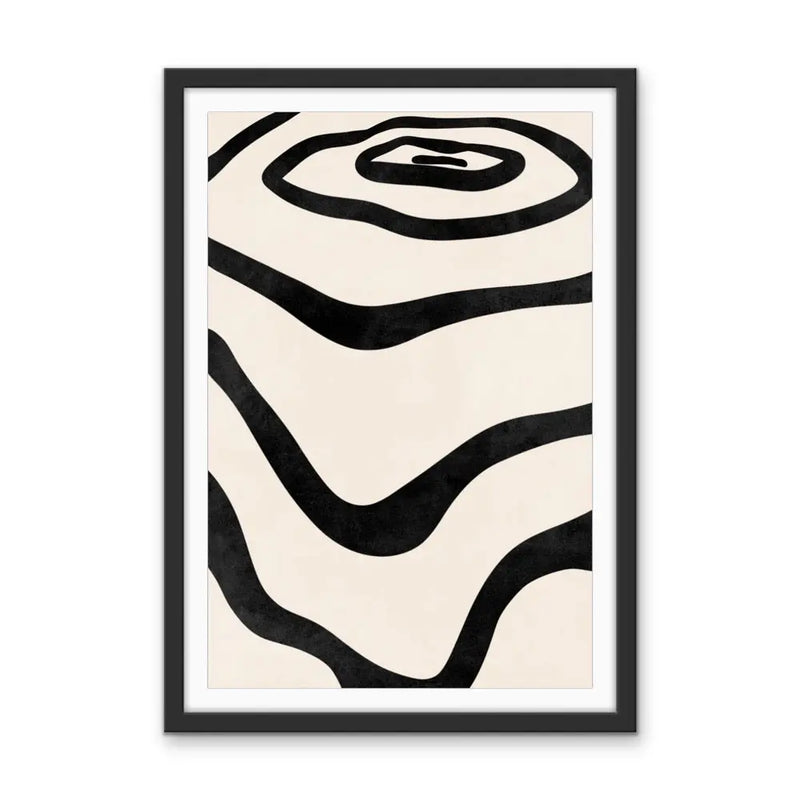 Ola Abstract Modern Shapes Collection - Print Nine- Contemporary Geometric Shape Artwork Collection I Heart Wall Art Australia 