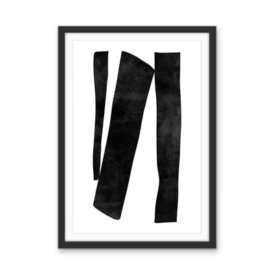 Ola Abstract Modern Shapes Collection - Print Six - Contemporary Geometric Shape Artwork Collection I Heart Wall Art Australia 