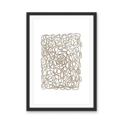 Ola Abstract Modern Shapes Collection - Print Eleven  Contemporary Geometric Shape Artwork Collection I Heart Wall Art Australia 