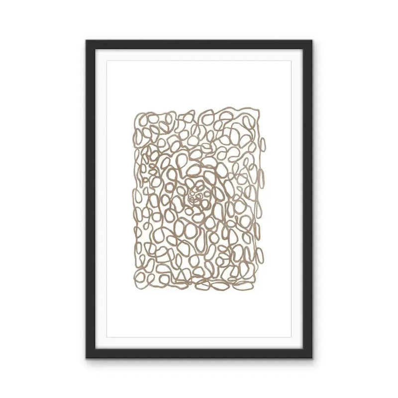 Ola Abstract Modern Shapes Collection - Print Eleven  Contemporary Geometric Shape Artwork Collection I Heart Wall Art Australia 