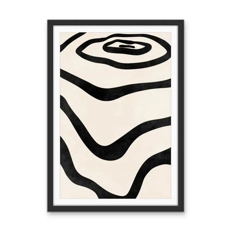 Ola Abstract Modern Shapes Collection - Print Nine- Contemporary Geometric Shape Artwork Collection