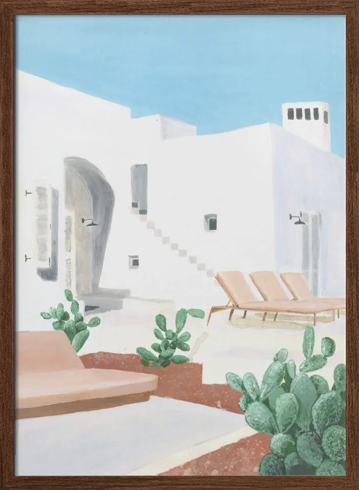 Ostuni - Stretched Canvas, Poster or Fine Art Print I Heart Wall Art