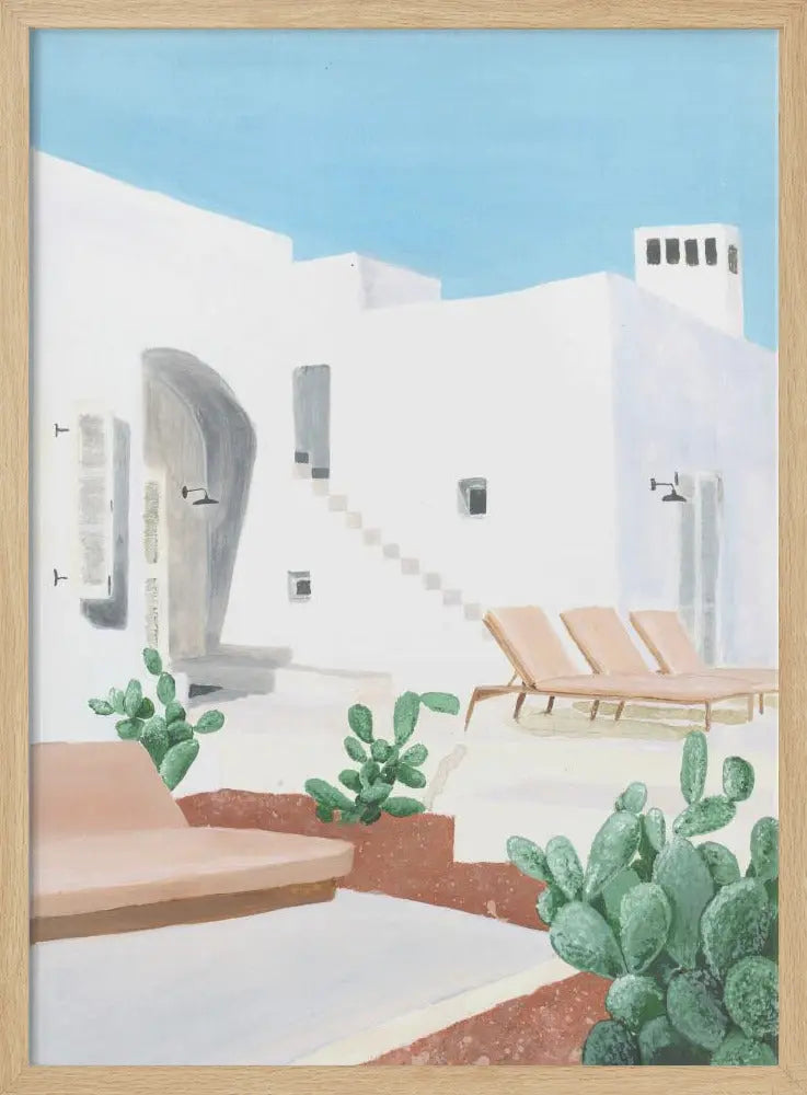 Ostuni - Stretched Canvas, Poster or Fine Art Print I Heart Wall Art