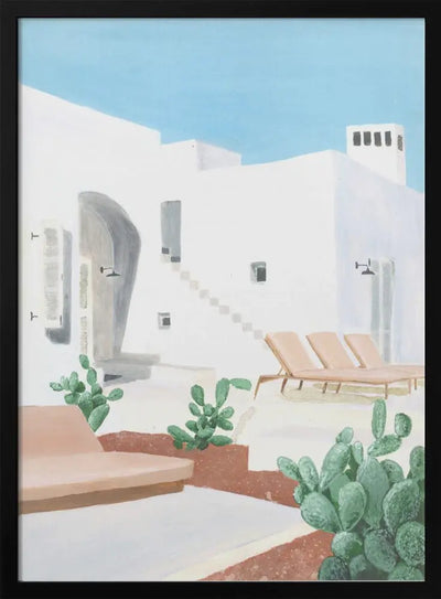 Ostuni - Stretched Canvas, Poster or Fine Art Print I Heart Wall Art