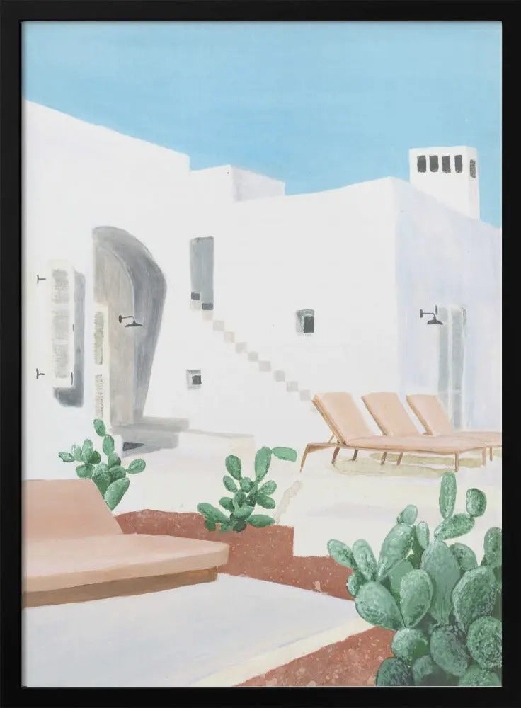 Ostuni - Stretched Canvas, Poster or Fine Art Print I Heart Wall Art