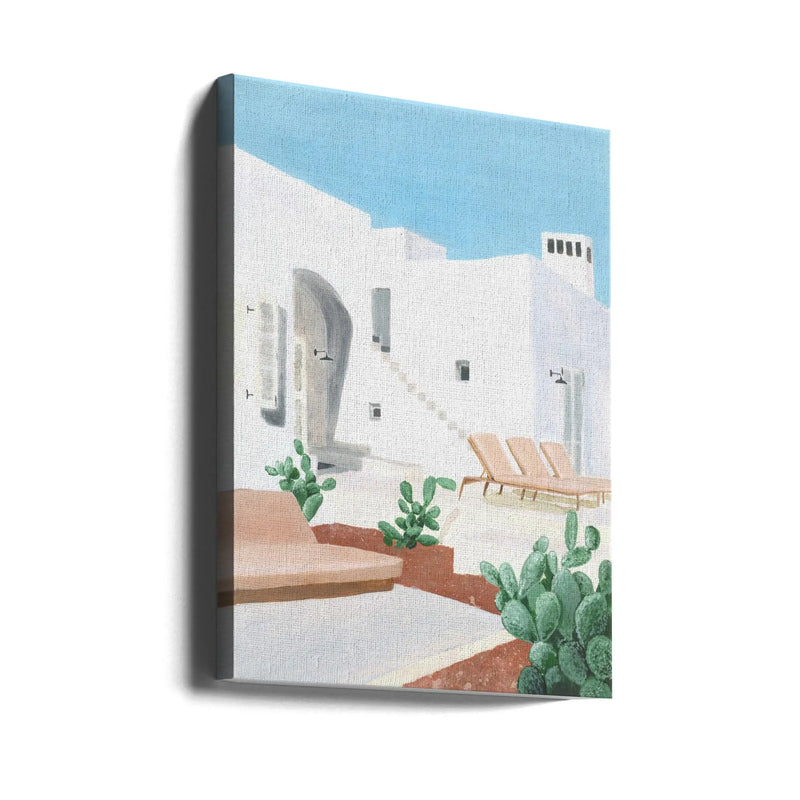Ostuni - Stretched Canvas, Poster or Fine Art Print I Heart Wall Art