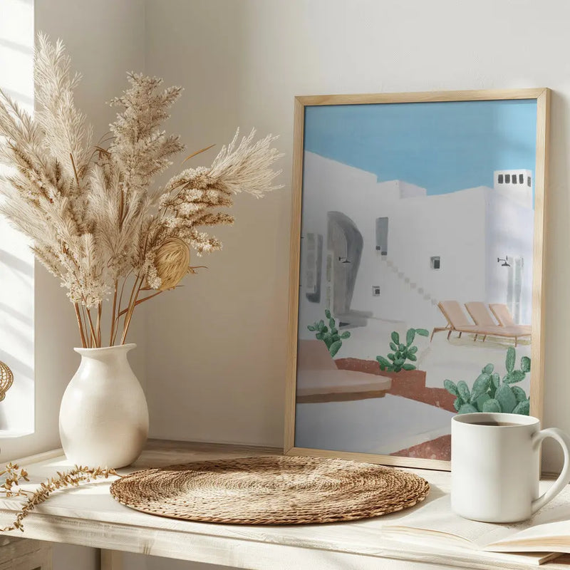 Ostuni - Stretched Canvas, Poster or Fine Art Print I Heart Wall Art