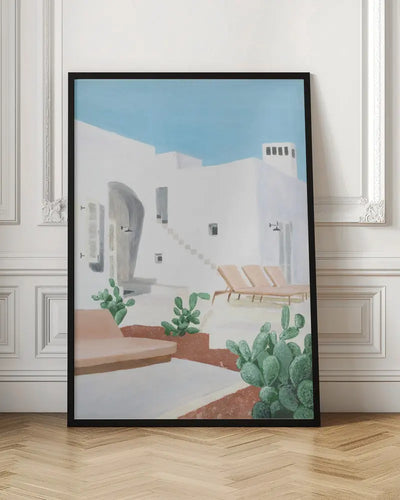 Ostuni - Stretched Canvas, Poster or Fine Art Print I Heart Wall Art