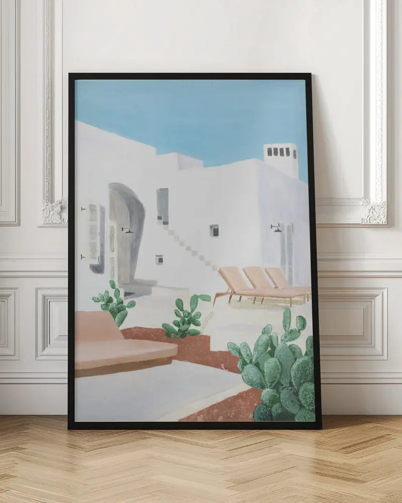 Ostuni - Stretched Canvas, Poster or Fine Art Print I Heart Wall Art