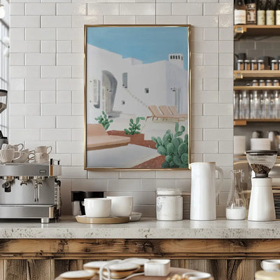 Ostuni - Stretched Canvas, Poster or Fine Art Print I Heart Wall Art