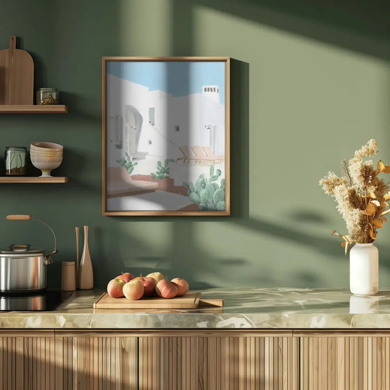 Ostuni - Stretched Canvas, Poster or Fine Art Print I Heart Wall Art