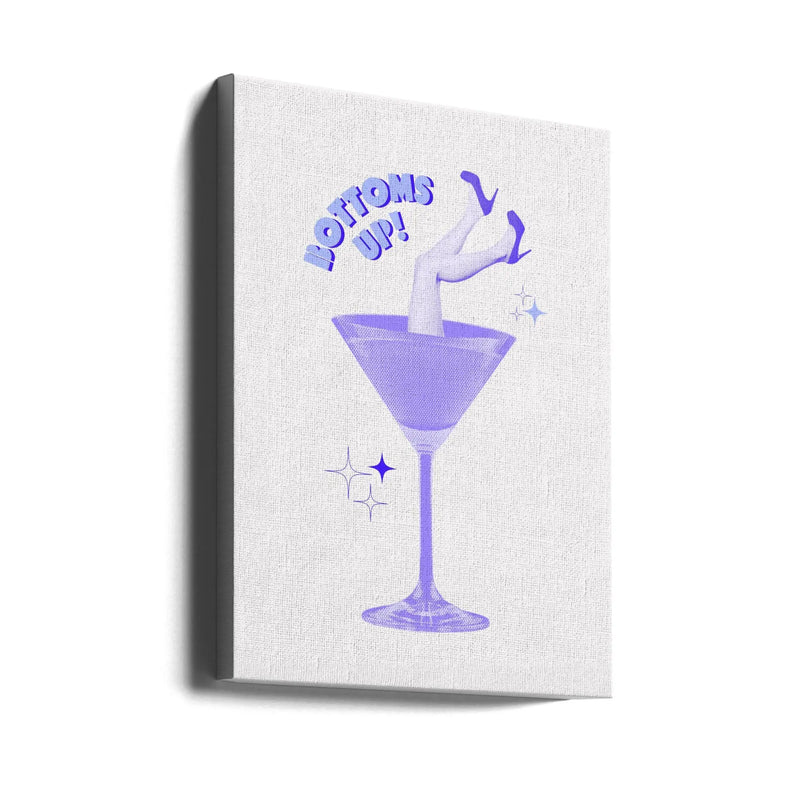 Ouiisomething 03.png - Stretched Canvas, Poster or Fine Art Print I Heart Wall Art