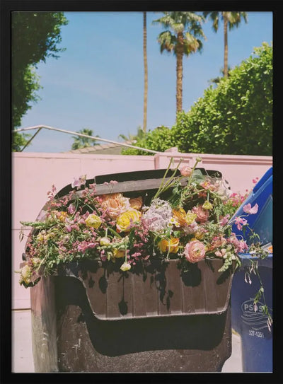 Palm Springs Curb - Stretched Canvas, Poster or Fine Art Print I Heart Wall Art