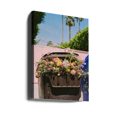 Palm Springs Curb - Stretched Canvas, Poster or Fine Art Print I Heart Wall Art