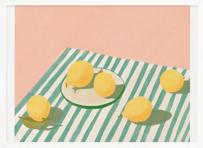 Pandclemonsandstripes Copy - Stretched Canvas, Poster or Fine Art Print I Heart Wall Art