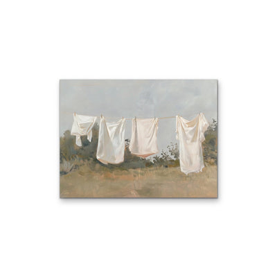 Air It Out - Countryside Laundry Rustic Stretched Canvas or Wall Art Print I Heart Wall Art Australia