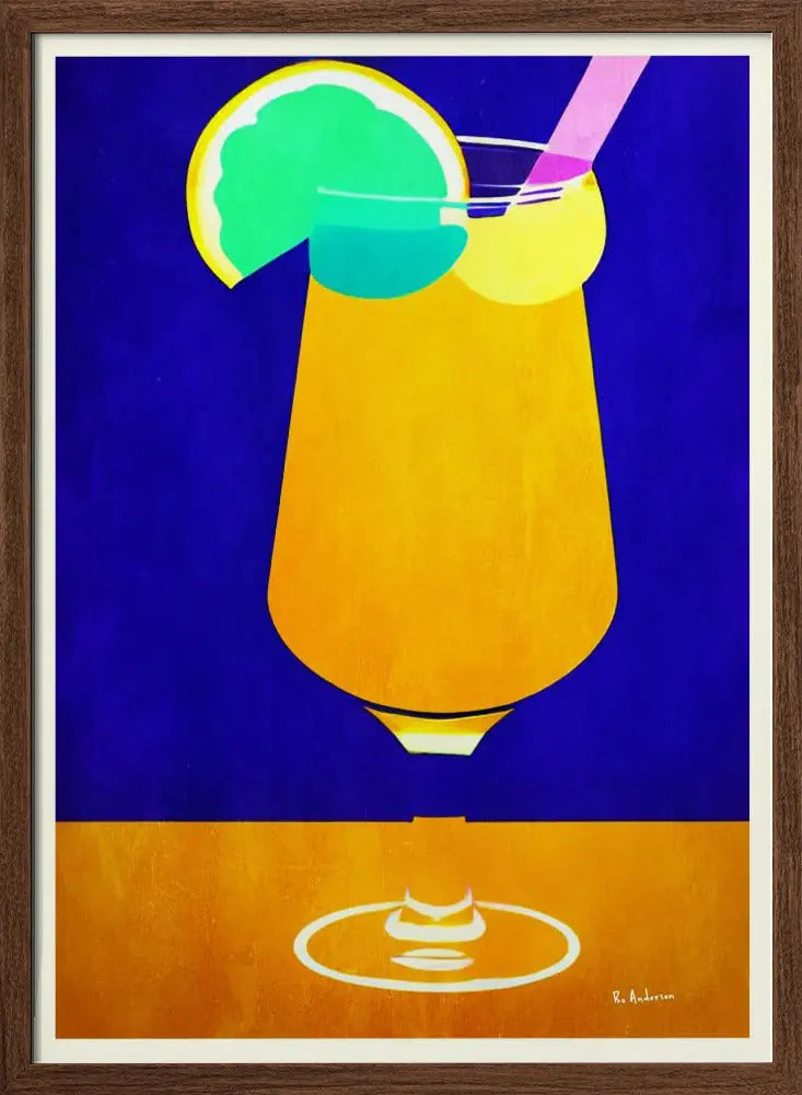 Pina Colada - Stretched Canvas, Poster or Fine Art Print I Heart Wall Art