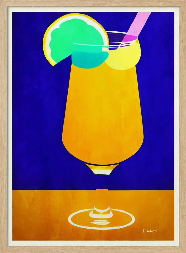 Pina Colada - Stretched Canvas, Poster or Fine Art Print I Heart Wall Art