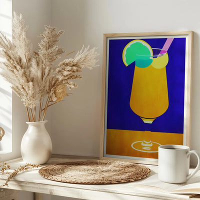 Pina Colada - Stretched Canvas, Poster or Fine Art Print I Heart Wall Art