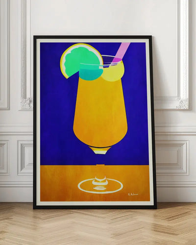 Pina Colada - Stretched Canvas, Poster or Fine Art Print I Heart Wall Art