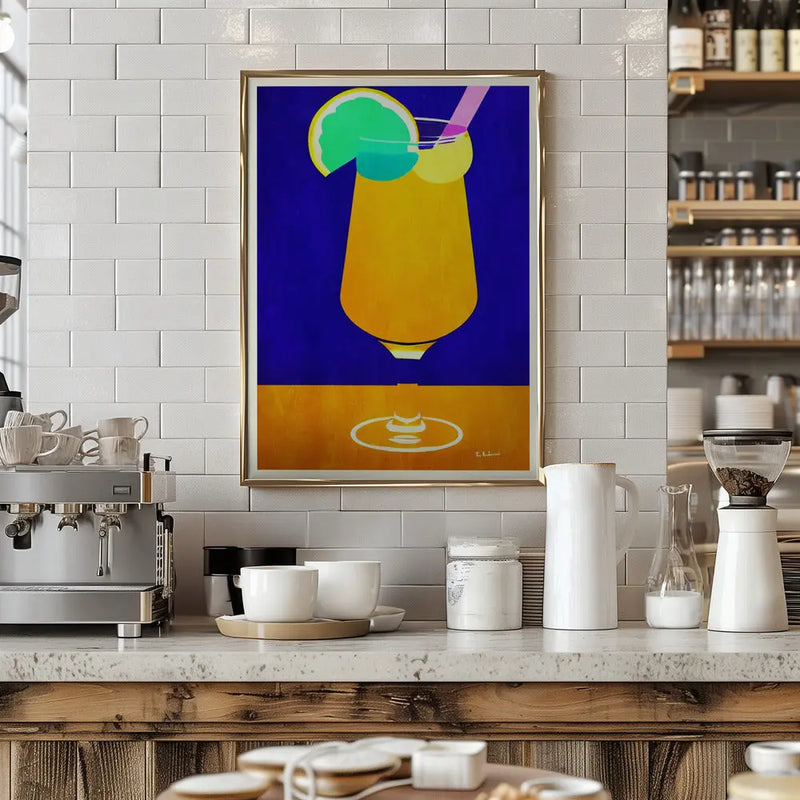 Pina Colada - Stretched Canvas, Poster or Fine Art Print I Heart Wall Art