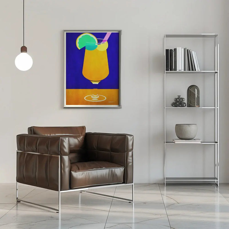 Pina Colada - Stretched Canvas, Poster or Fine Art Print I Heart Wall Art