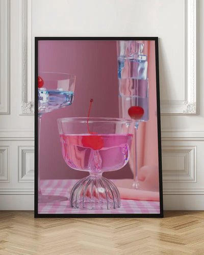 Pink party - Stretched Canvas, Poster or Fine Art Print I Heart Wall Art