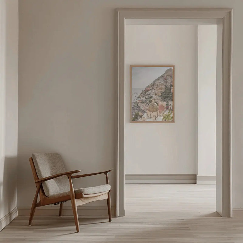 Positano Bliss - Stretched Canvas, Poster or Fine Art Print I Heart Wall Art