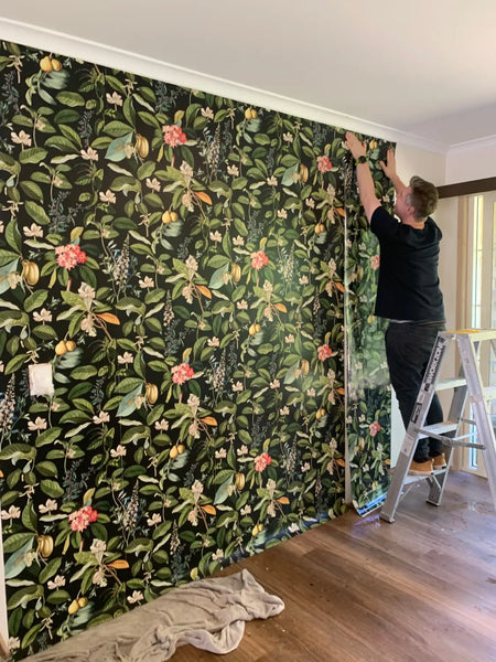 Pre Pasted Wallpaper Application