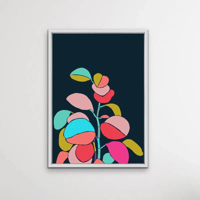 A Botanical Rainbow / Print One -  Colourful Jungle Canvas or Art Print Set - I Heart Wall Art