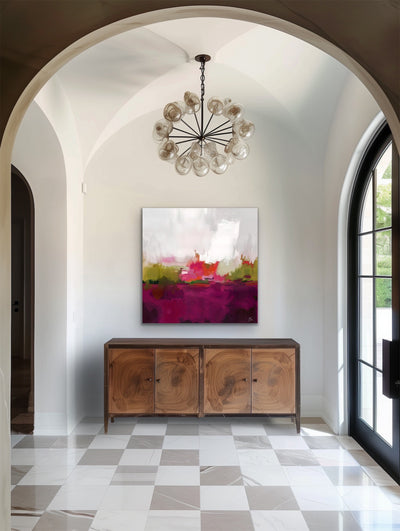 Fever Dream - Colourful Abstract Landscape Art Print