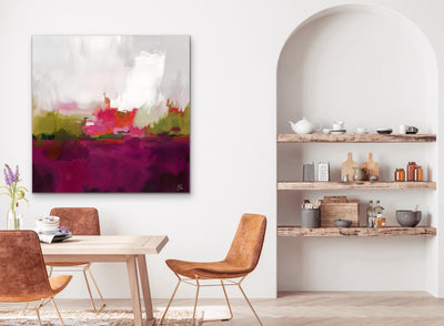 Fever Dream - Colourful Abstract Landscape Art Print