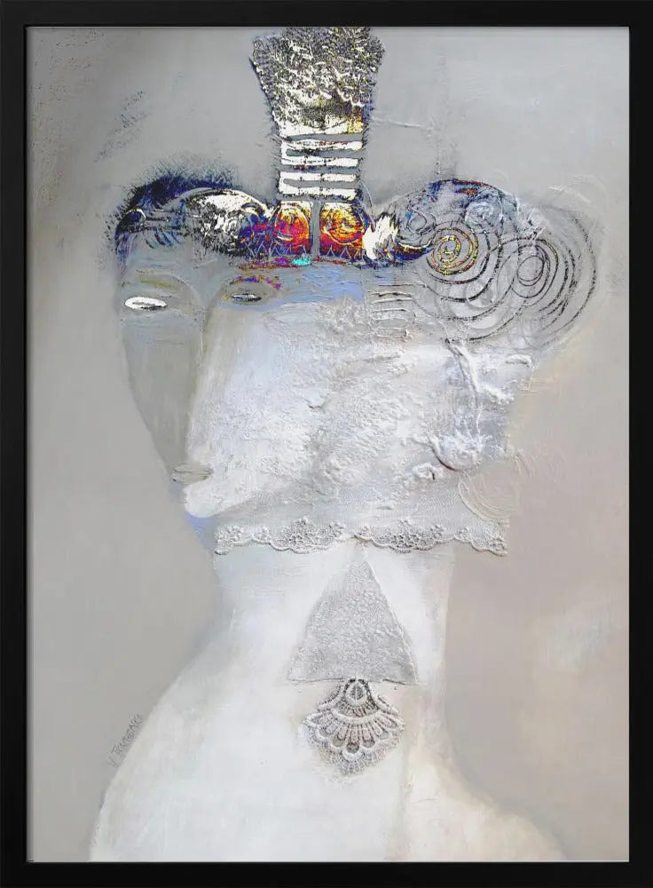 Queen B - Stretched Canvas, Poster or Fine Art Print I Heart Wall Art